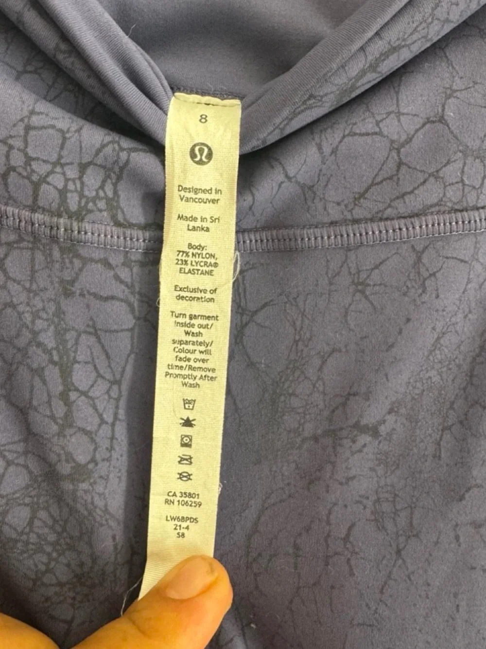 lululemon athletica wunder train he leggins Align High-Rise 25